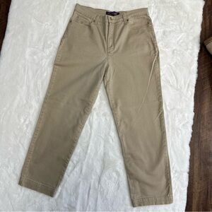 Vintage Gloria Vanderbilt • Tan Stretch Mom Jeans Petite